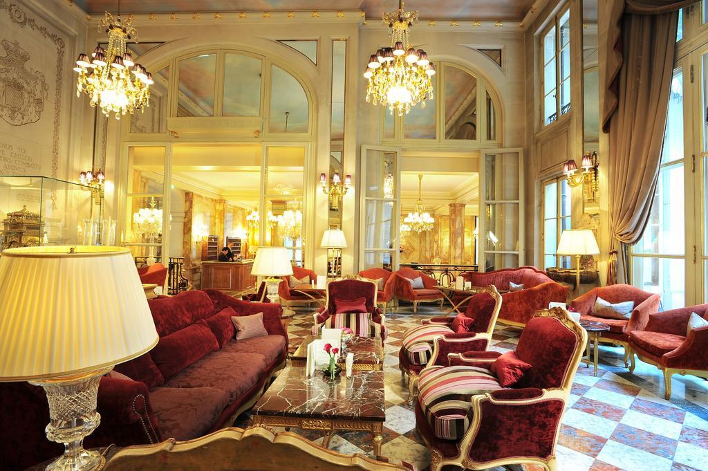Hotel De Crillon Париж Интерьер фото